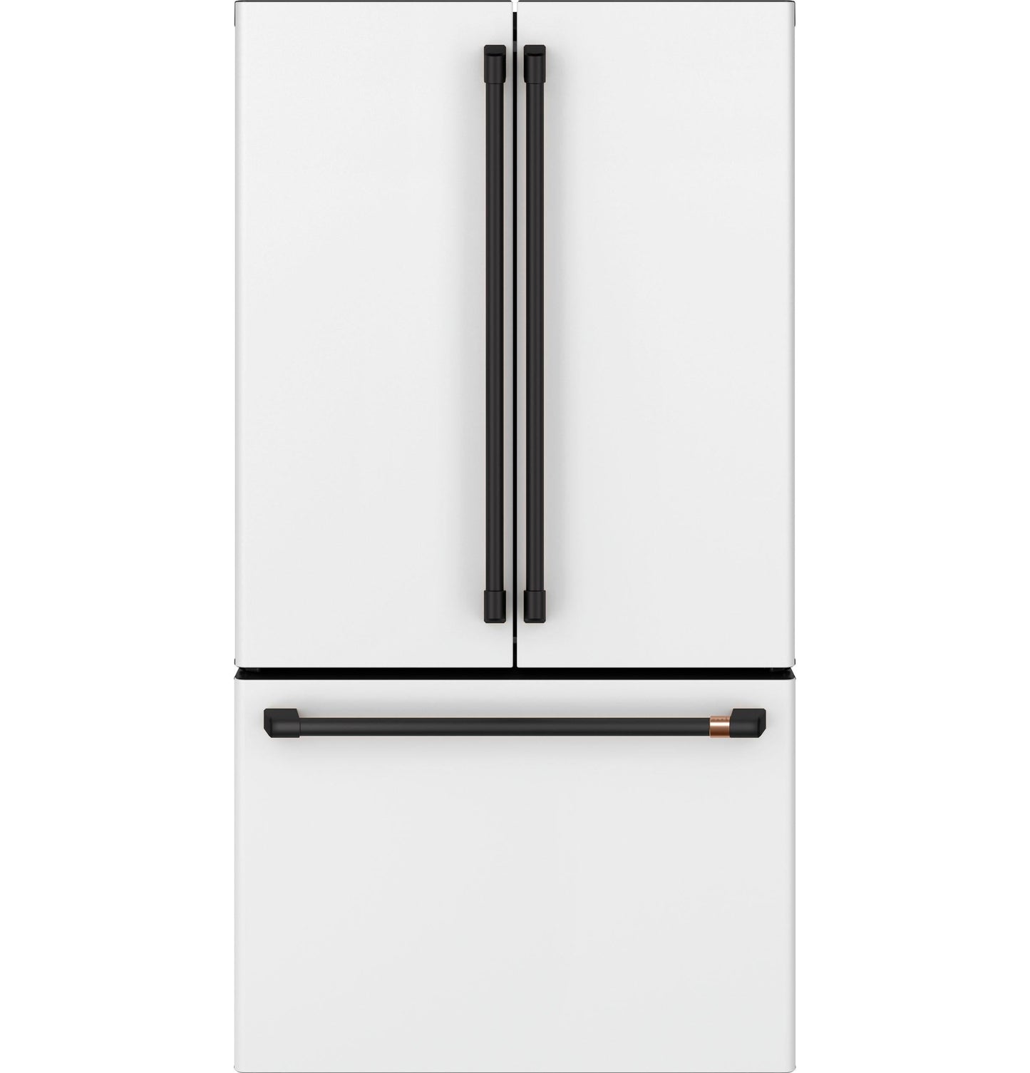 CAFE CWE23SP4MW2 CAFé™ ENERGY STAR® 23.1 Cu. Ft. Smart Counter-Depth French-Door Refrigerator White
