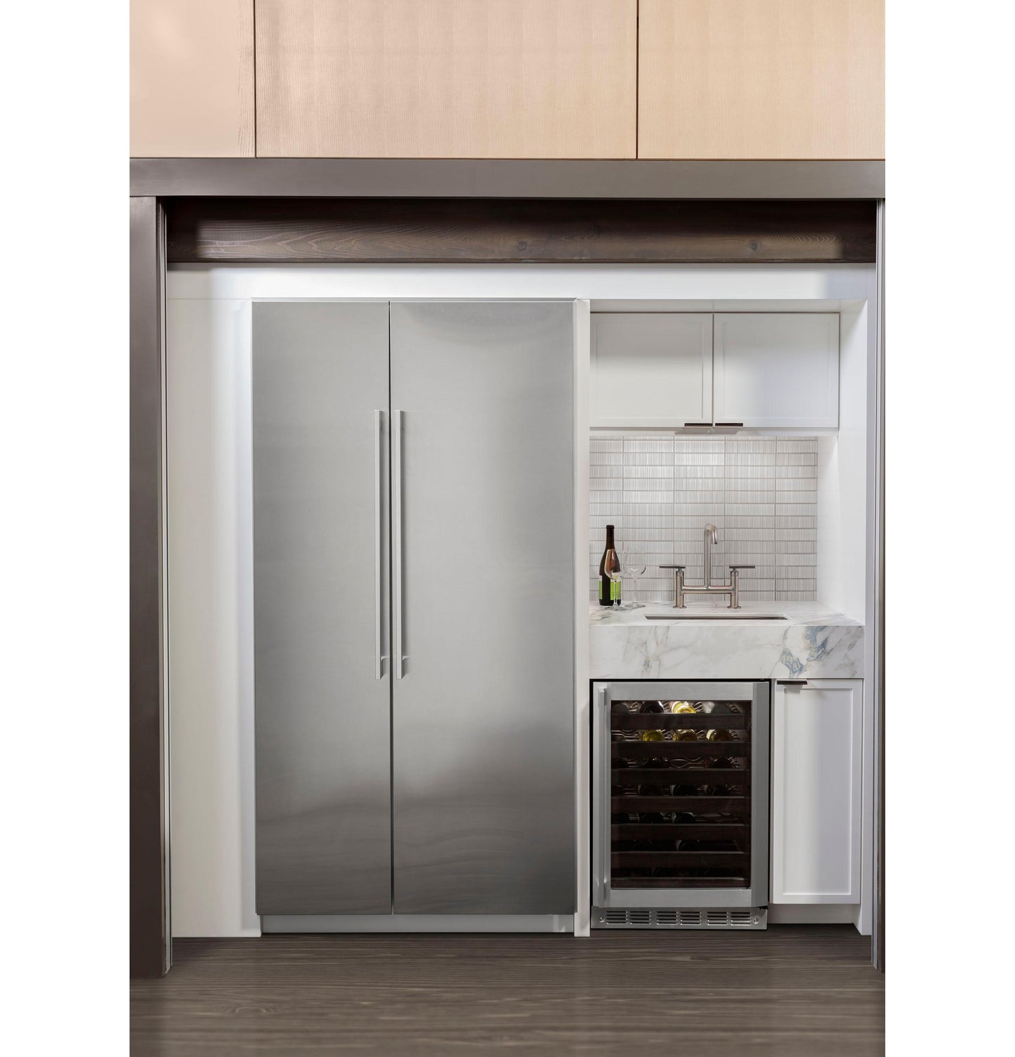 MONOGRAM Monogram 18" Panel-Ready Premium Integrated Column Freezer Custom Panel Ready - ZIF181NPNII