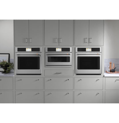 CAFE 27" Smart Single Wall Oven with Convection in Stainless Steel - CKS70DP2NS1