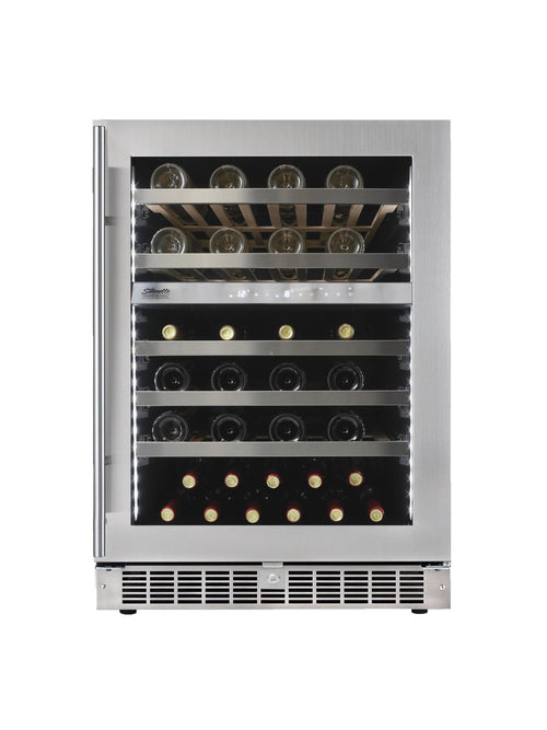 SILHOUETTE Silhouette Pro - 24" Built-in Wine Cellar in Stainless Steel - SPRWC053D1SS