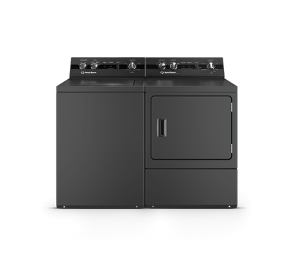SPEED QUEEN DC5004BG DC5 Sanitizing Gas Dryer with Pet Plus Extended Tumble Steam Black - DC5004BG