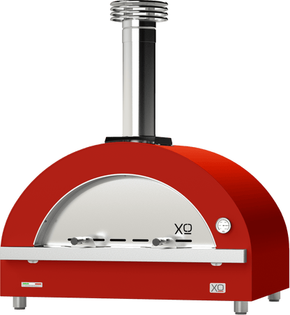 XO APPLIANCE XOPIZZA4WRO 40" Wood-Fired Oven Rosso (Red) Red - XOPIZZA4WRO