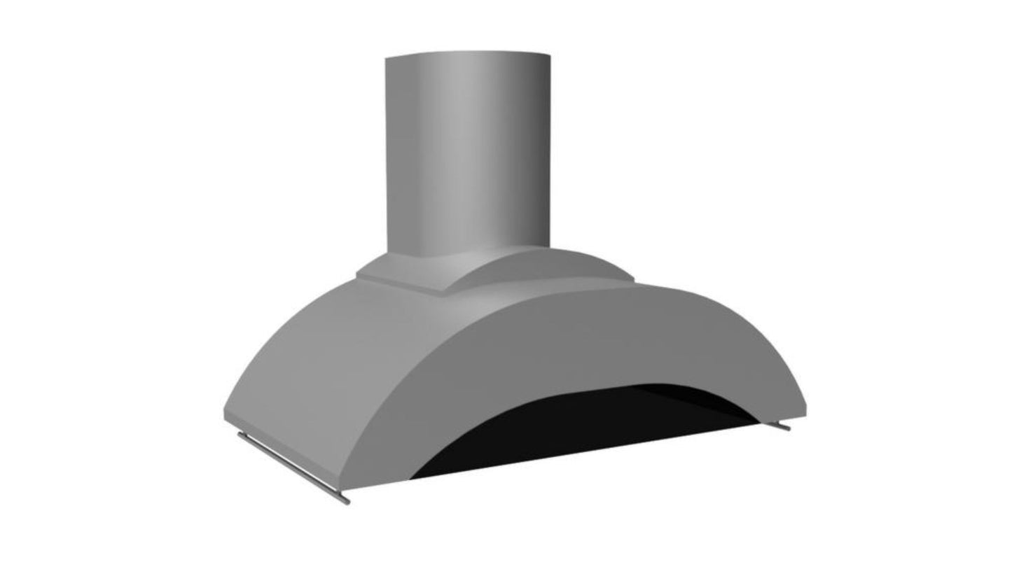 VENTAHOOD 54" Wall Mounted Contemporary Range Hood - ZTH354SS