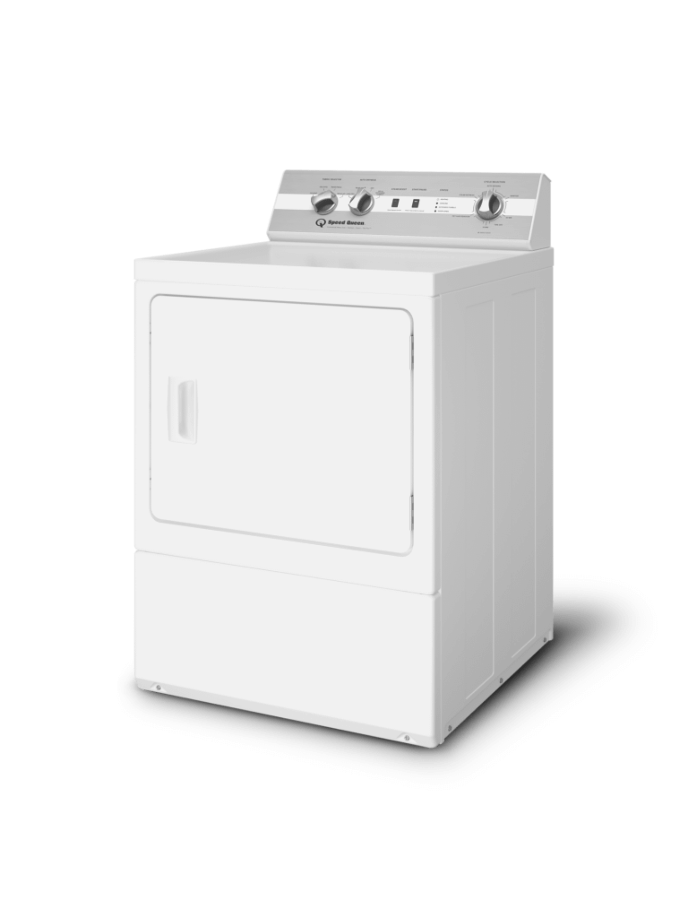 SPEED QUEEN DC5004WE DC5 Sanitizing Electric Dryer with Pet Plus Extended Tumble Steam  White - DC5004WE