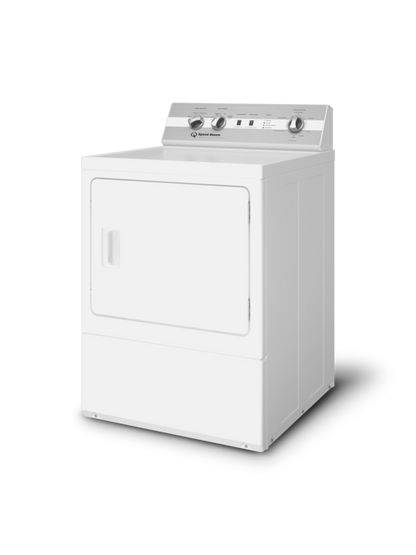 SPEED QUEEN DC5004WG DC5 Sanitizing Gas Dryer with Pet Plus Extended Tumble Steam White - DC5004WG