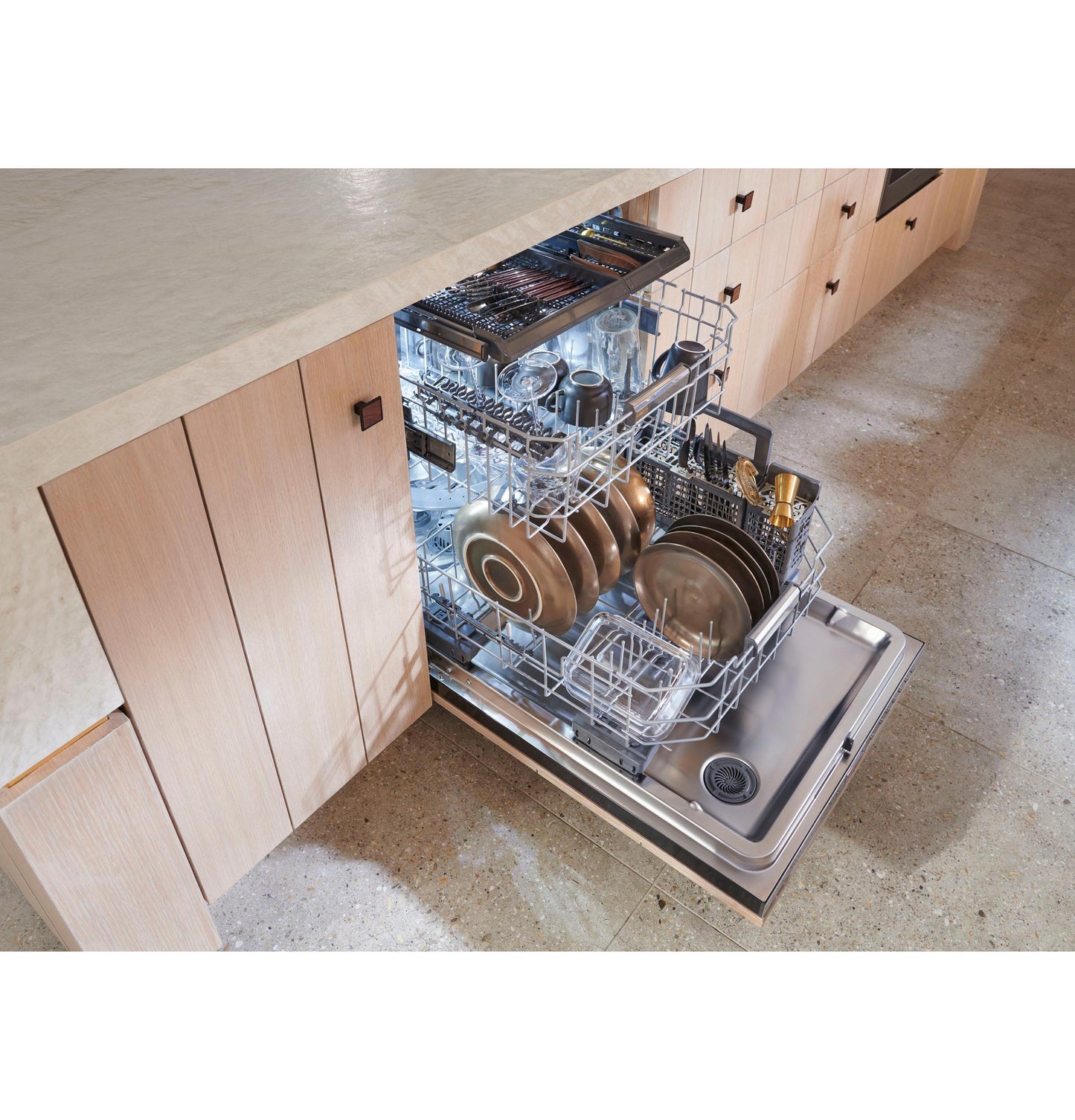 MONOGRAM Monogram 24" Panel-Ready Fully Integrated Dishwasher Custom Panel Ready - ZDT925SINII