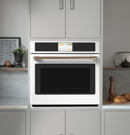 CAFE Professional Series 30" Smart Built-In Convection Single Wall Oven White - CTS90DP4NW2
