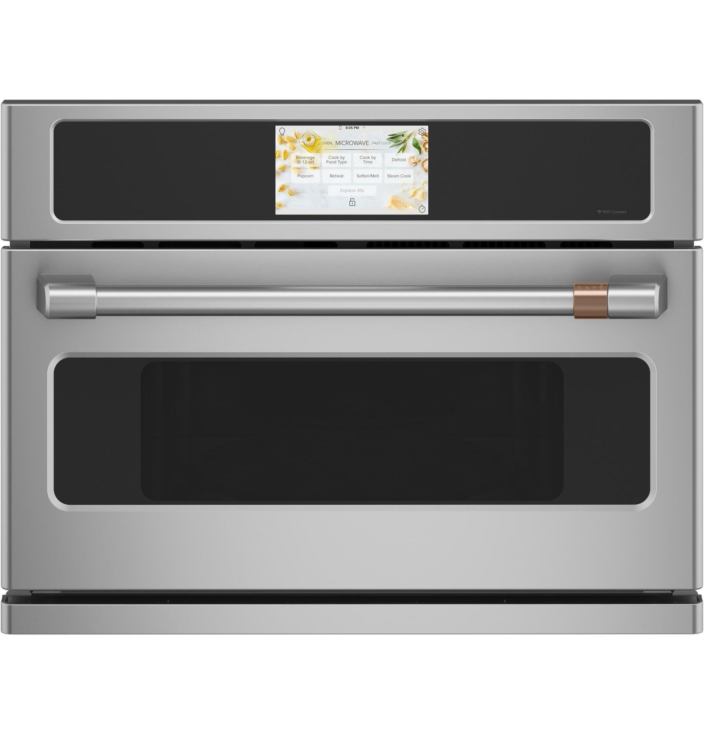 CAFE 30" Built-In Microwave/Convection Oven in Stainless Steel - CWB713P2VS1