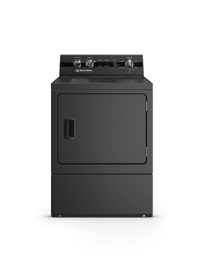 SPEED QUEEN DC5004BE DC5 Sanitizing Electric Dryer with Pet Plus Extended Tumble Steam  Black - DC5004BE