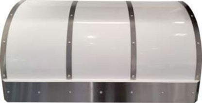VENTAHOOD 48" 600 CFM Standard Wall Mount Range Hood White - XRH18248WHAS