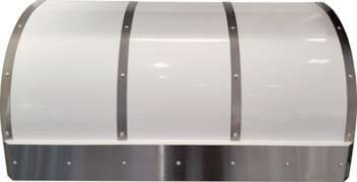 VENTAHOOD 48" 600 CFM Standard Wall Mount Range Hood White - XRH18248WHAS