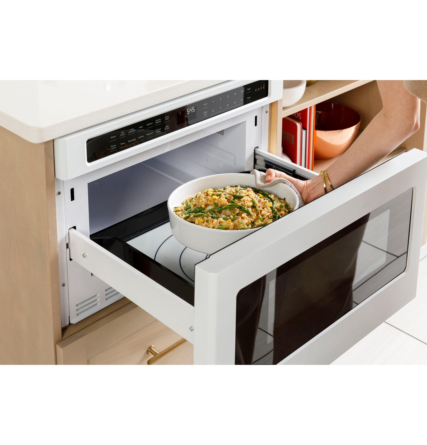 CAFE  Built-In Microwave Drawer Oven in Stainless Steel - CWL112P2RS1