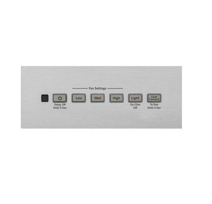 GE APPLIANCES 30" Designer Wall Mount Hood w/ Dimmable LED Lighting Stainless - UVW8301SLSS