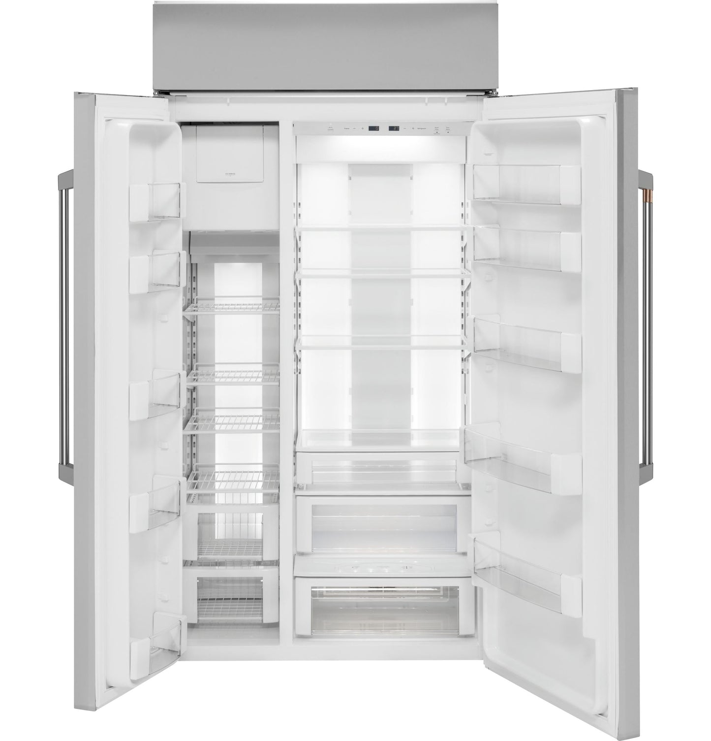 CAFE 48" Smart Built-In Side-by-Side Refrigerator in Stainless Steel - CSB48WP2NS1