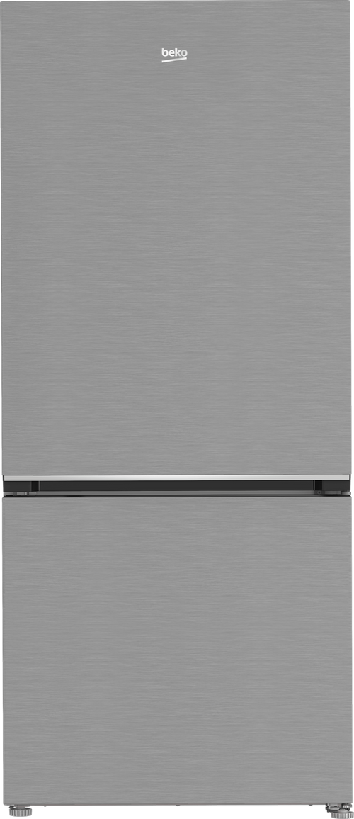 BEKO 30" Bottom Freezer Refrigerator in Stainless Steel - BFBF30116SS