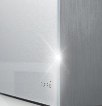 CAFE  30" Custom Speed Cook Oven with 120V Advantium Technology in Platinum Glass Gray - CSB913M2VS5