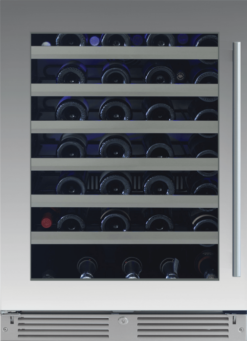 XO APPLIANCE XOU24WGSL 24" Wine Cooler, Single Zone in Stainless Steel Glass, Left Hinge in Stainless Steel - XOU24WGSL