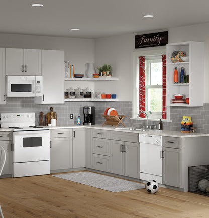 HOTPOINT RVM5160DHWW Hotpoint® 1.6 Cu. Ft. Over-the-Range Microwave Oven White