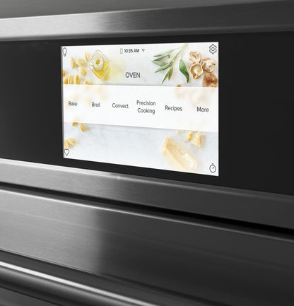 CAFE 27" Smart Single Wall Oven with Convection in Stainless Steel - CKS70DP2NS1