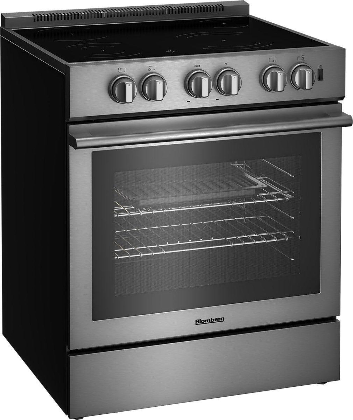 BLOMBERG APPLIANCES BERU30422SS 30in electric stainless range with 5.7 cu ft self clean oven, 4 burner in Stainless Steel - BERU30422SS