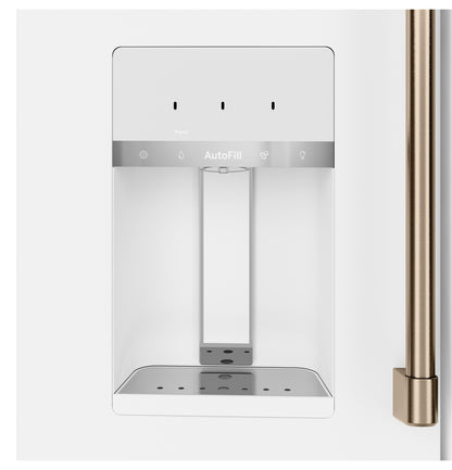 CAFE ENERGY STAR 27.8 Cu. Ft. Smart 4-Door French-Door Refrigerator White - CVE28DP4NW2