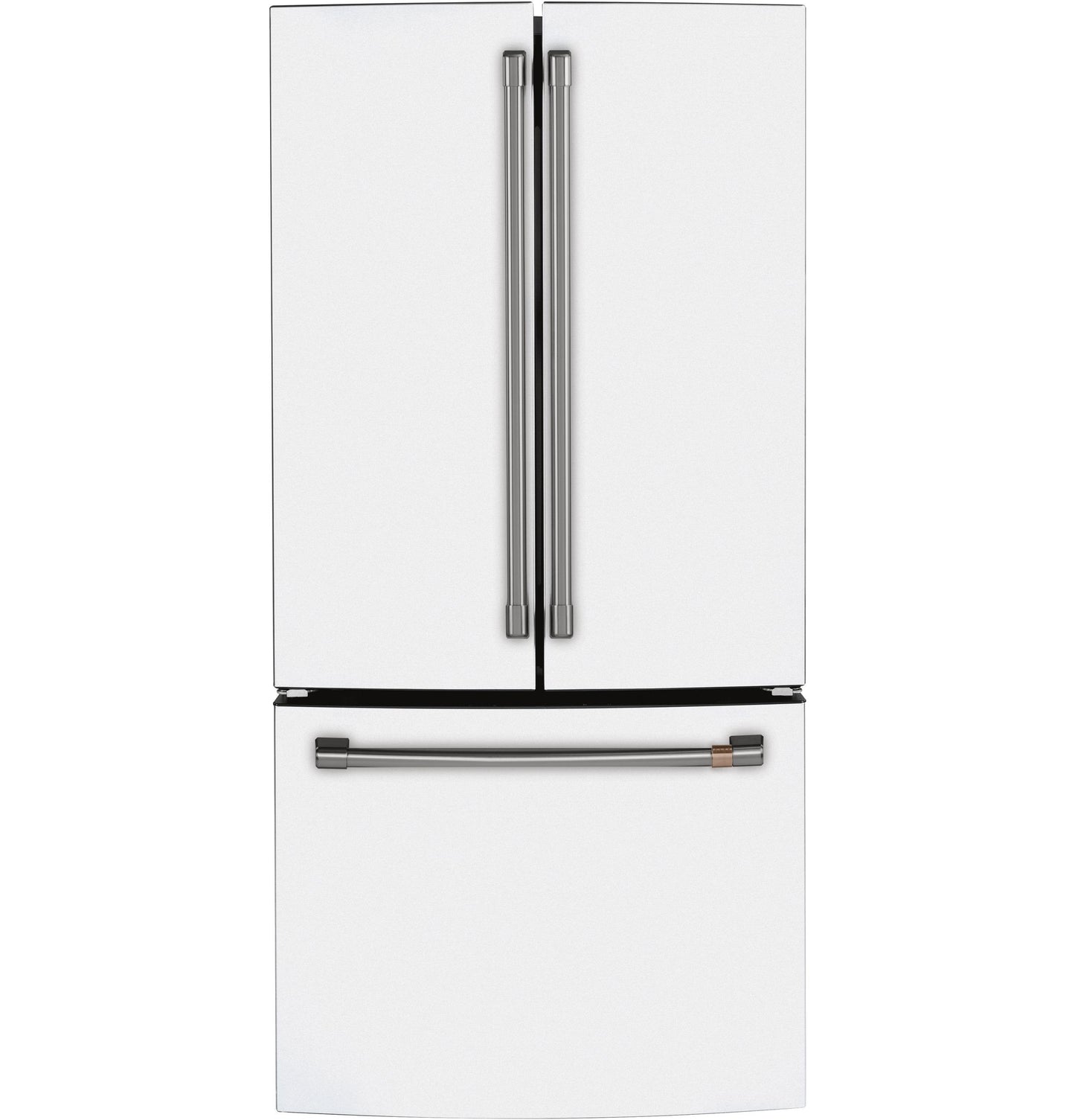 CAFE  ENERGY STAR 18.6 Cu. Ft. Counter-Depth French-Door Refrigerator White - CWE19SP4NW2