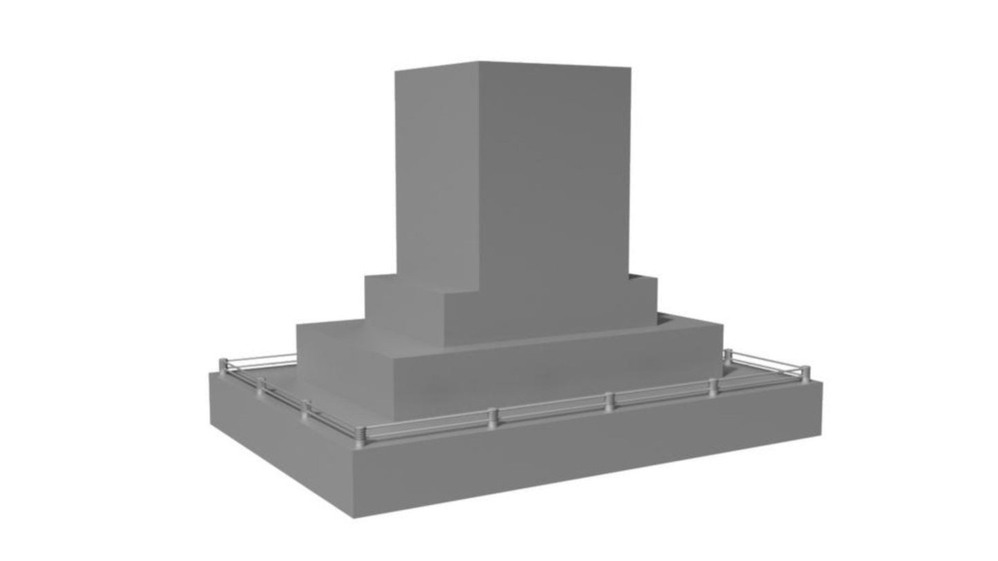 VENTAHOOD 48" Island Contemporary Range Hood - CILH9248