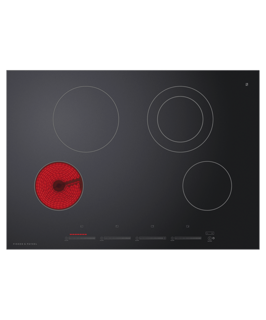 Fisher Paykel 30Inch Electric Cooktop with 4 Heating Elements Other - CE304DTB1