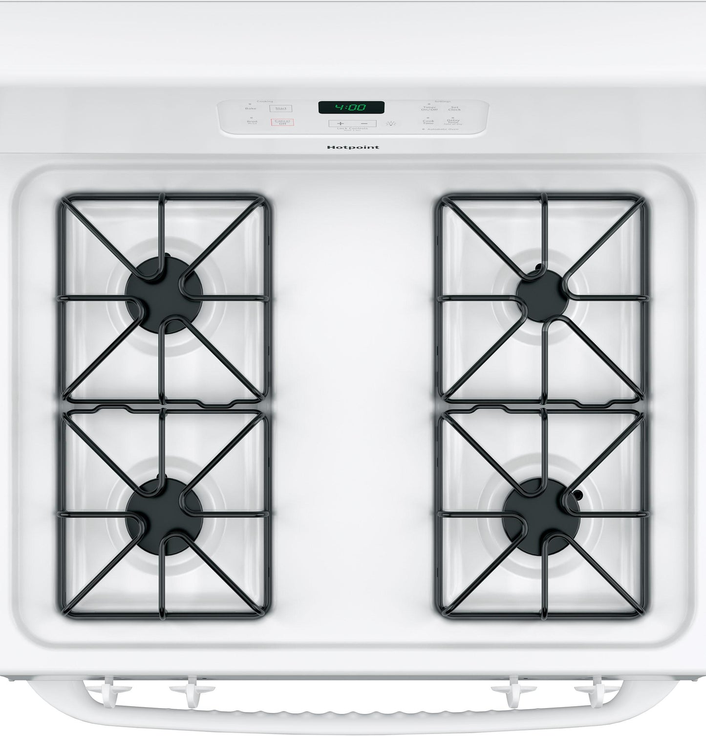 HOTPOINT Hotpoint 30" Free-Standing Standard Clean Gas Range White - RGBS400DMWW