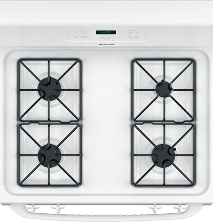 HOTPOINT Hotpoint 30" Free-Standing Standard Clean Gas Range White - RGBS400DMWW