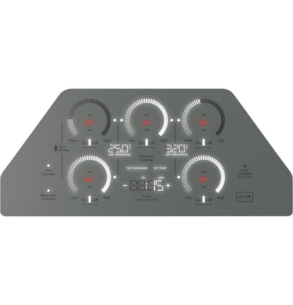 CAFE  Series ENERGY STAR 36" Built-In Touch Control Induction Cooktop in Stainless Steel - CHP90362TSS