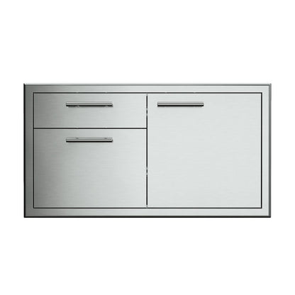 XO APPLIANCE XOG42COMBO 42" 304 in Stainless Steel Door and Drawer in Stainless Steel - XOG42COMBO