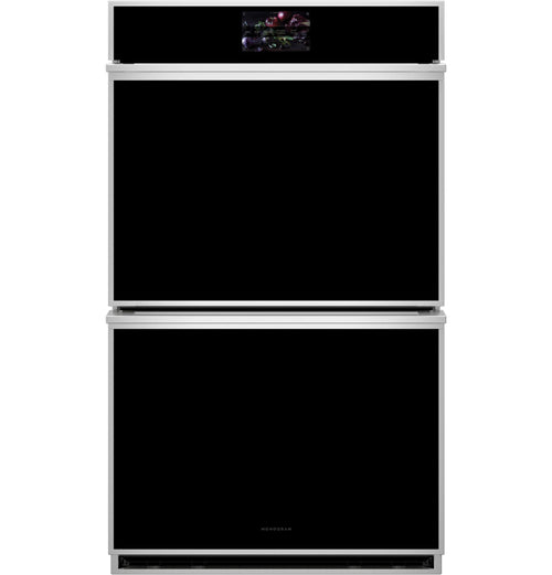 MONOGRAM Monogram 30" Minimalist Double Wall Oven in Stainless Steel - ZTD90DSSNSS