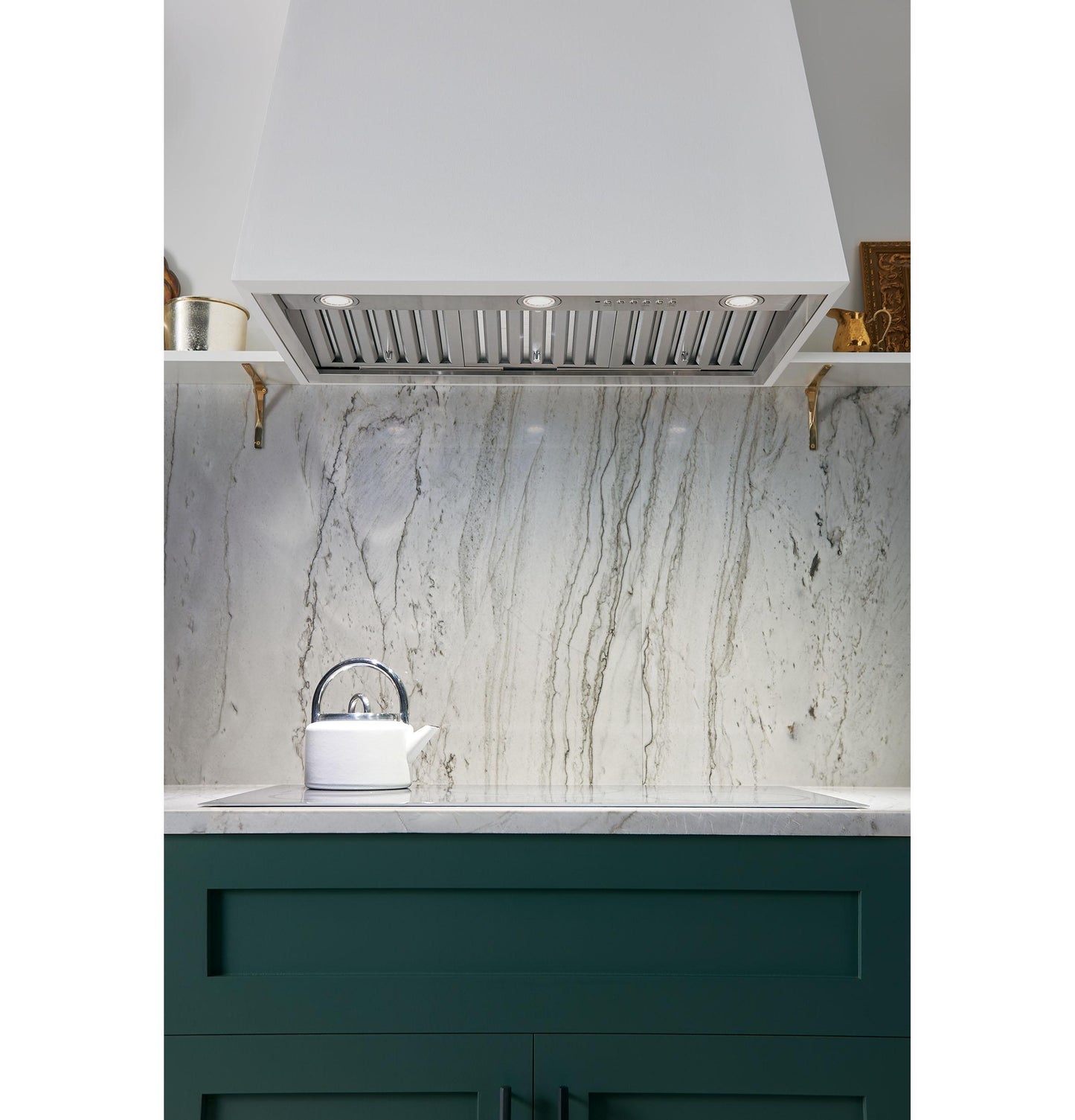 CAFE 36" Smart Designer Custom Insert w/ Dimmable LED Lighting in Stainless Steel - UVC9360SLSS