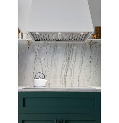 CAFE 36" Smart Designer Custom Insert w/ Dimmable LED Lighting in Stainless Steel - UVC9360SLSS