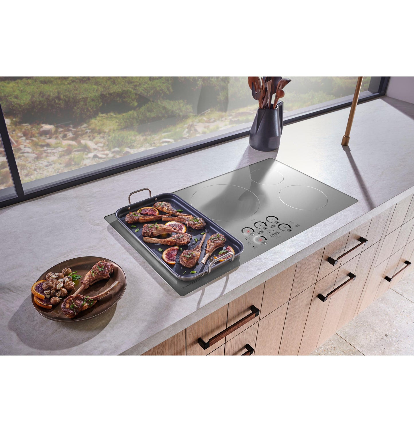 MONOGRAM Monogram ENERGY STAR 30" Induction Cooktop Gray - ZHU30RSTSS