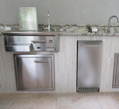 XO APPLIANCE XOUIM1565O 15" Clear Gourmet Ice Maker Panel Ready Custom Panel Ready - XOUIM1565O