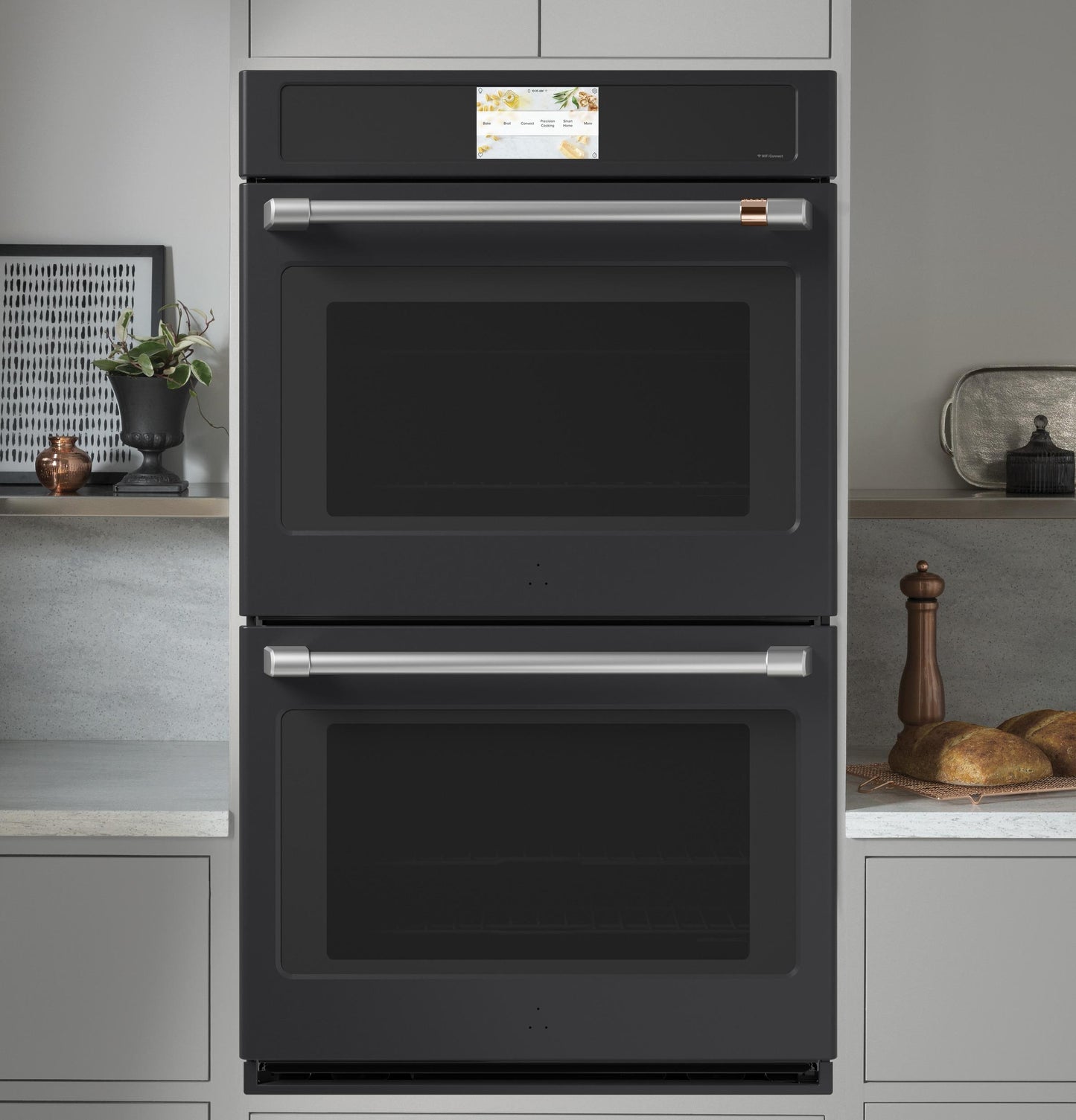 CAFE Professional Series 30" Smart Built-In Convection Double Wall Oven Black - CTD90DP3ND1
