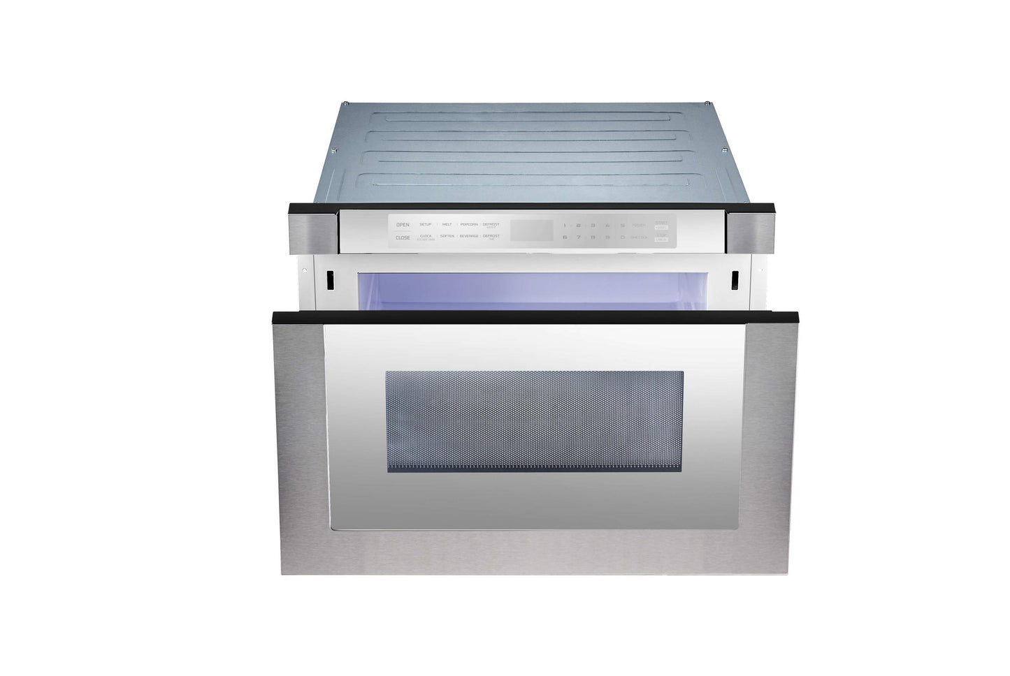 XO APPLIANCE XOMWD24SM 24" Built-In Microwave Drawer - Silver Mirror Finish Silver - XOMWD24SM