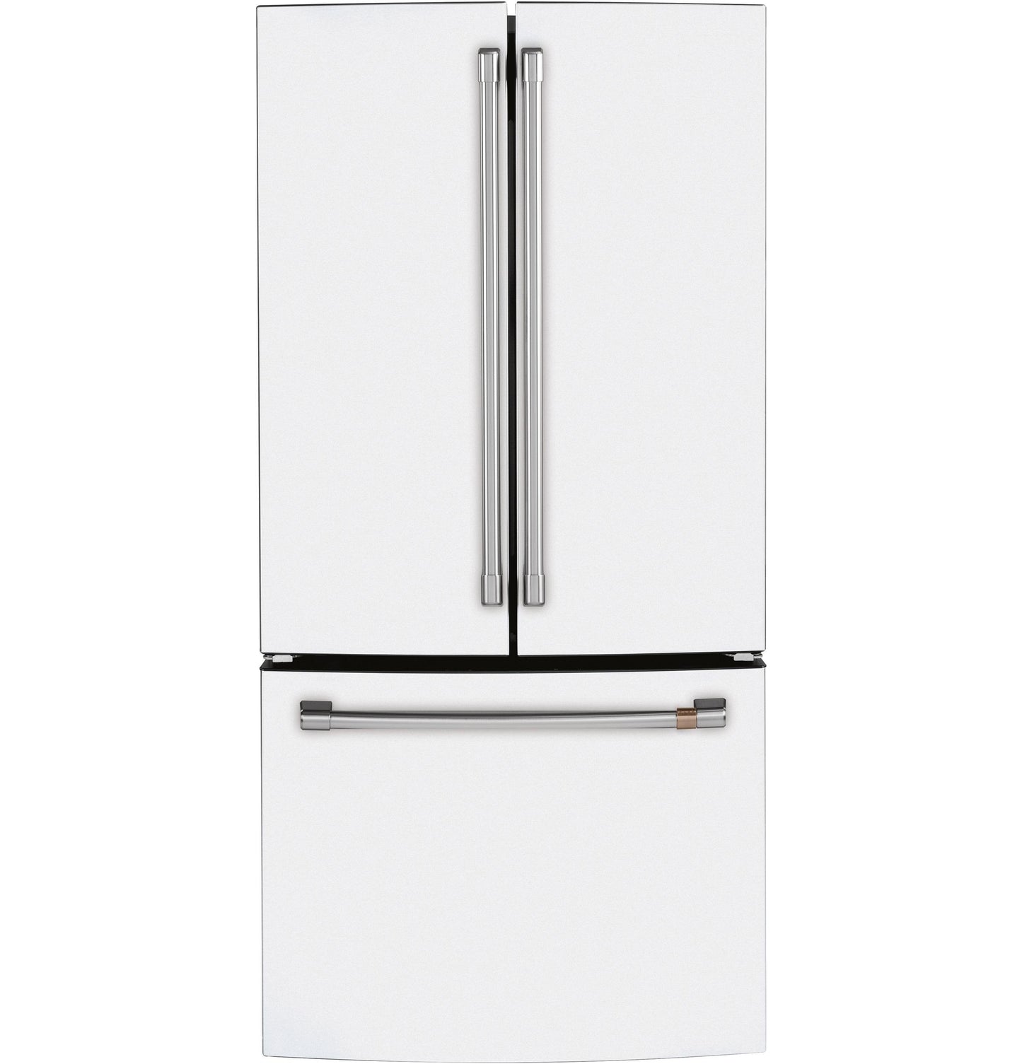 CAFE  ENERGY STAR 18.6 Cu. Ft. Counter-Depth French-Door Refrigerator White - CWE19SP4NW2