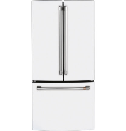 CAFE  ENERGY STAR 18.6 Cu. Ft. Counter-Depth French-Door Refrigerator White - CWE19SP4NW2
