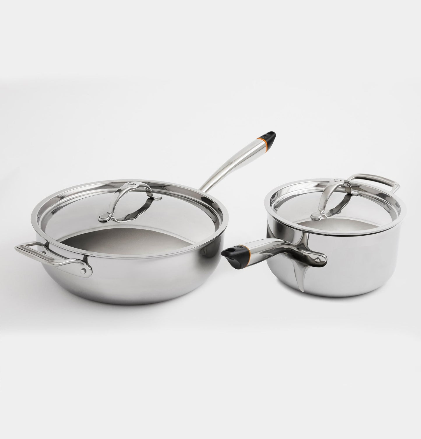 CAFE SmartChef 4-Piece Cookware Set by Hestan Cue in Stainless Steel - UXSMTSET1VSS