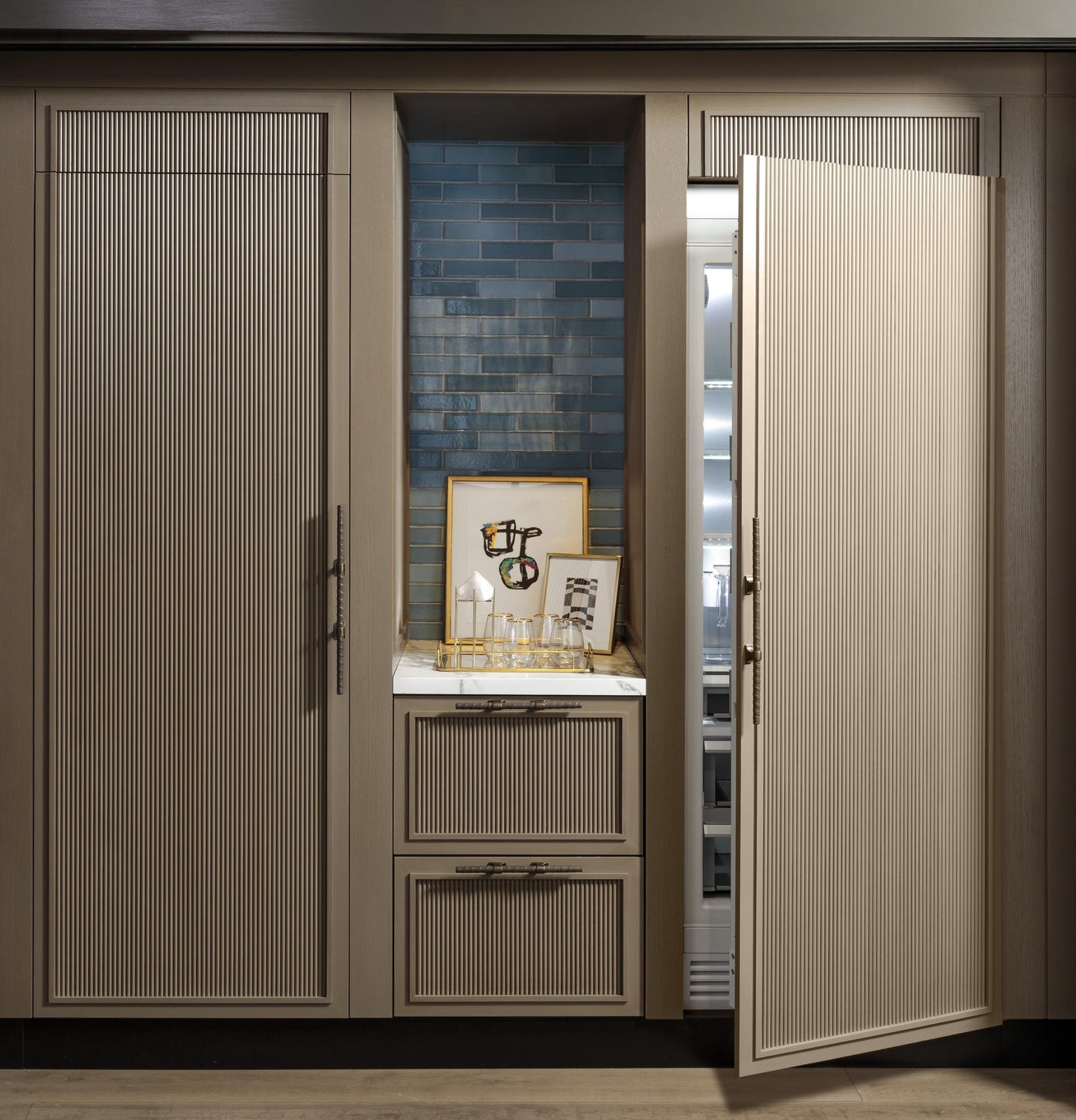 MONOGRAM Monogram 30" Panel-Ready Premium Integrated Column Freezer Custom Panel Ready - ZIF301NPNII