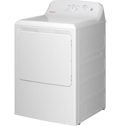HOTPOINT Hotpoint 6.2 cu. ft. Capacity Electric Dryer with Up To 120 ft. Venting and Shallow Depth White - HTX26EASWWW