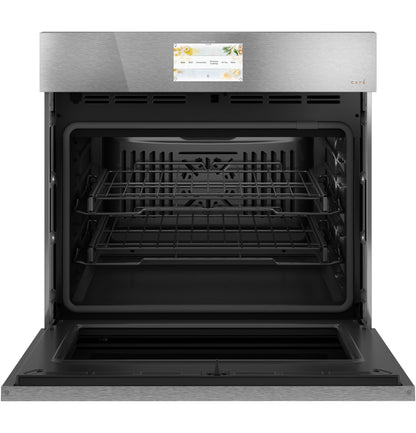 CAFE  30" Smart Built-In Convection Single Wall Oven in Platinum Glass Gray - CTS90DM2NS5