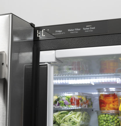 CAFE  ENERGY STAR 18.6 Cu. Ft. Counter-Depth French-Door Refrigerator White - CWE19SP4NW2