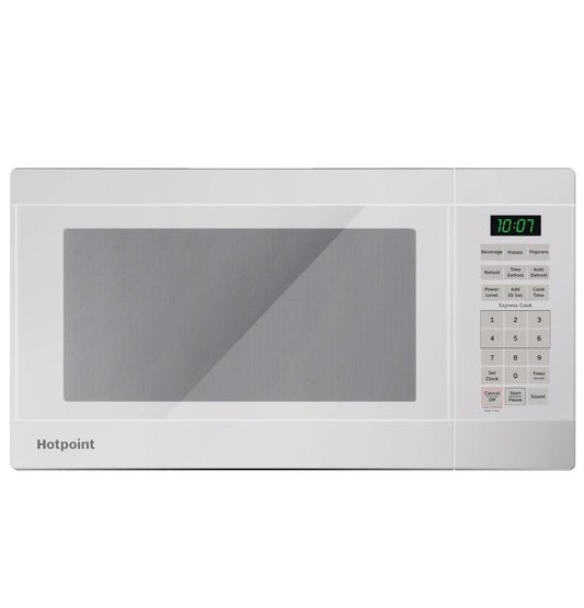 HOTPOINT RES1072DTWW Hotpoint® 0.7 Cu. Ft. Capacity Countertop Microwave Oven White