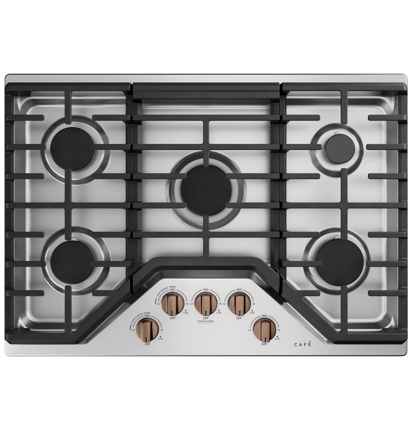 CAFE  30" Gas Cooktop in Stainless Steel - CGP70302NS1