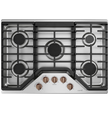 CAFE  30" Gas Cooktop in Stainless Steel - CGP70302NS1