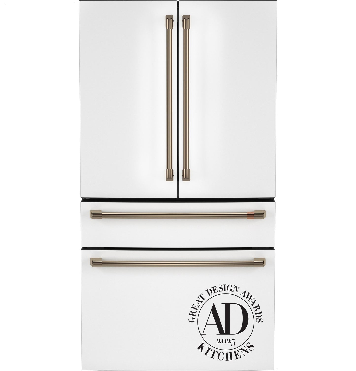 CAFE  ENERGY STAR 28.7 Cu. Ft. Smart 4-Door French-Door Refrigerator With Dual-Dispense AutoFill Pitcher White - CGE29DP4TW2